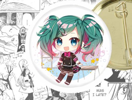 круглый значок Vocaloid 44-003276 