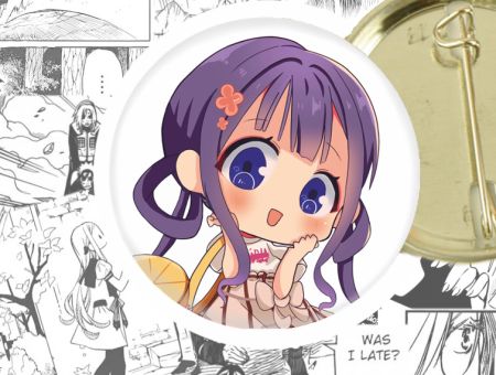 круглый значок Аой Аканэ Toilet-bound Hanako-kun 44-003277 