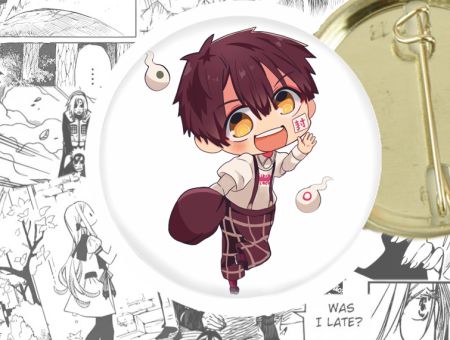 круглый значок Ханако Toilet-bound Hanako-kun 44-003283 