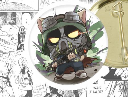 Значок League of Legends 44-003293 Круглий