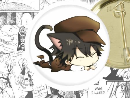 круглый значок Ранпо Bungo Stray Dogs 44-003362 