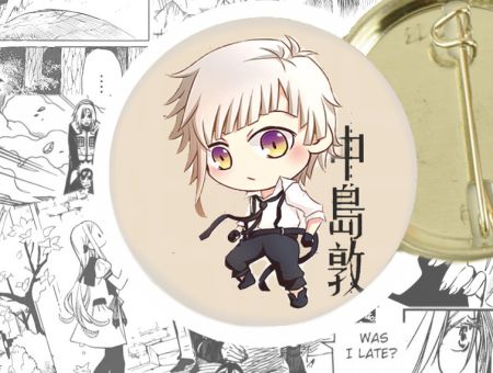 круглый значок Ацуши Bungo Stray Dogs 44-003364 