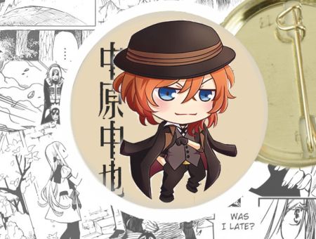 круглый значок Чуя Bungo Stray Dogs 44-003367 