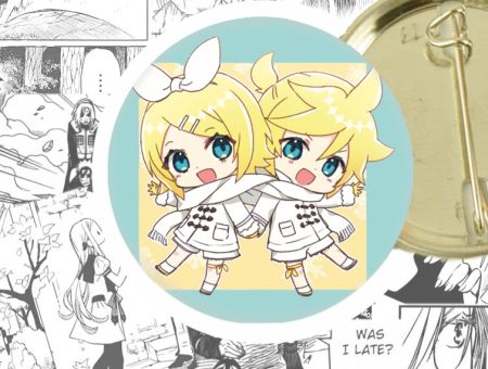 круглый значок Project Sekai 44-003449 