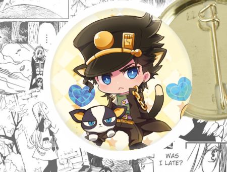 Значок Невероятные приключения ДжоДжо Jojo's Bizarre Adventure 44-003612