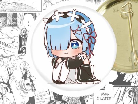 Значок Re:Zero Жизнь с нуля в альтернативном мире  44-003613
