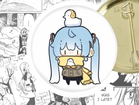 круглый значок Vocaloid 44-003725