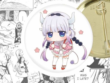 Значок Канна Kobayashi-san Chi no Maid Dragon 44-003854