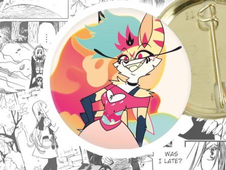 Значок Пекельний Босс Вельзела Helluva Boss 44-003857