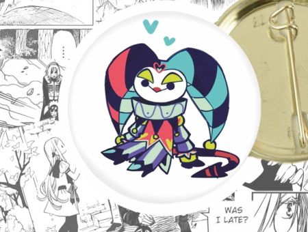 Значок Пекельний Босс Helluva Boss 44-003861