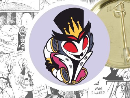 Значок Пекельний Босс Helluva Boss 44-003862