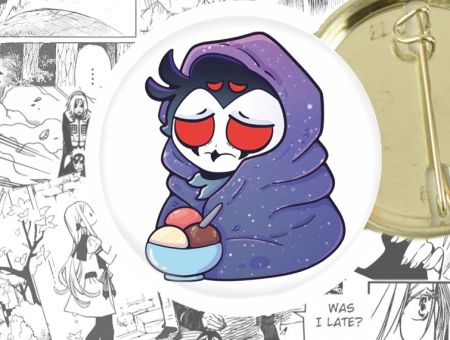 Значок Пекельний Босс Helluva Boss 44-003863