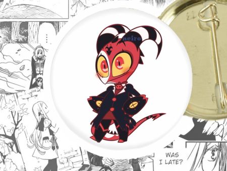 Значок Пекельний Босс Helluva Boss 44-003865