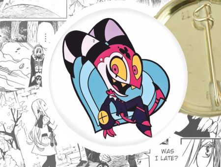 Значок Пекельний Босс Helluva Boss 44-003866