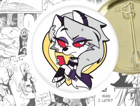 Значок Пекельний Босс Helluva Boss 44-003867