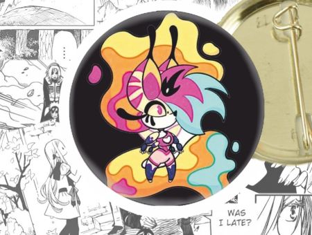 Значок Пекельний Босс Helluva Boss 44-003869