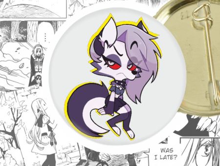 Значок Пекельний Босс Helluva Boss 44-003870