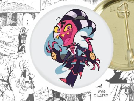 Значок Пекельний Босс Helluva Boss 44-003871