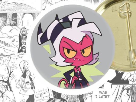 Значок Пекельний Босс Helluva Boss 44-003872