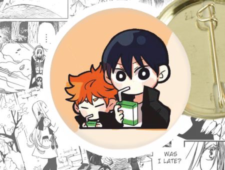 Значок Волейбол Haikyuu!! 44-003897