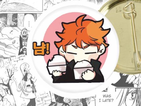 Значок Волейбол Haikyuu!! 44-003898