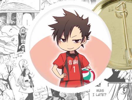 Значок Волейбол Haikyuu!! 44-003901