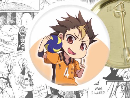 Значок Волейбол Haikyuu!! 44-003903