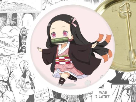 Значок Demon Slayer 44-003925 Круглий