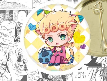 Значок Невероятные приключения ДжоДжо Jojo's Bizarre Adventure 44-003928