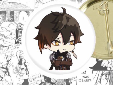 Значок Чжун Лі Геншин Імпакт Genshin Impact 44-003935