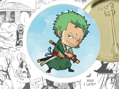 значок Зоро One Piece 44-003937