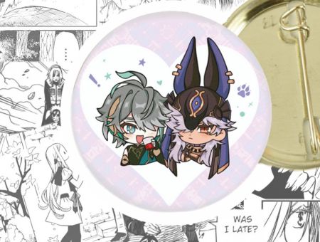 Значок Сайно з Аль-Хайтам Геншин Імпакт Genshin Impact 44-004029