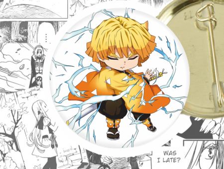 Значок Demon Slayer Зіницю  44-004339 Круглий