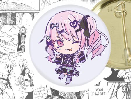 круглый значок Акияма Мизуки Project Sekai  44-003770