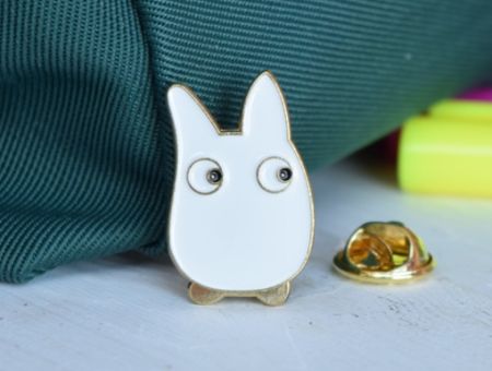 Значок фігурний з застібкою-піном Тоторо Totoro ПИН-0014-3