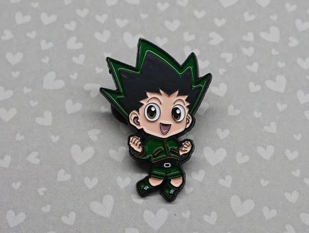 Значок Гон Фрікс Мисливець х Мисливець Hunter x Hunter фігурний з застібкою-піном ПІН-0016-03