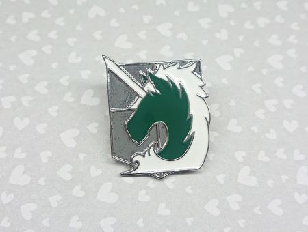 Значок Атака Титанів Attack on Titan фігурний з застібкою-піном ПІН-0020-06