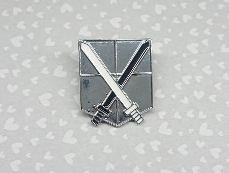 Значок Атака Титанів Attack on Titan фігурний з застібкою-піном ПІН-0020-07