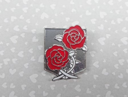 Значок Атака Титанів Attack on Titan фігурний з застібкою-піном ПІН-0020-08