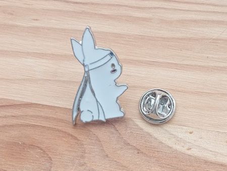 Значок Білий кролик Mo Dao Zu Shi Магістр диявольського культу фігурний з застібкою-піном ПІН-0007-62