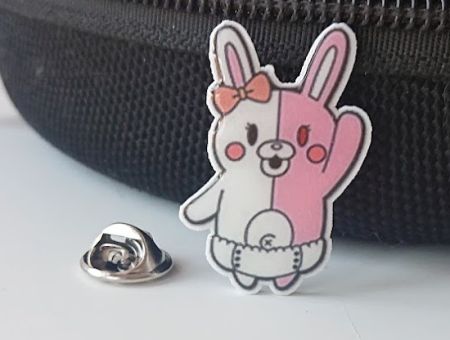 Значок Danganronpa Данганронпа Усамі фігурний з застібкою-піном ПІН-0015-05