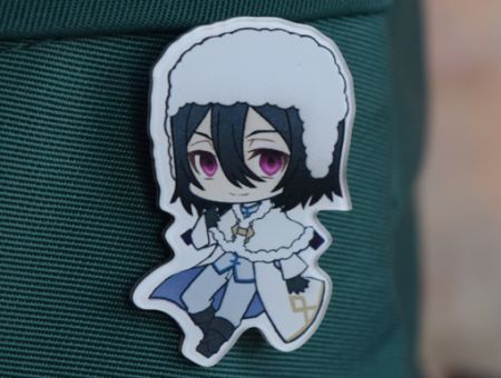 БУЛ-0004-5 Значок акриловый фигурный Bungou Stray Dogs 