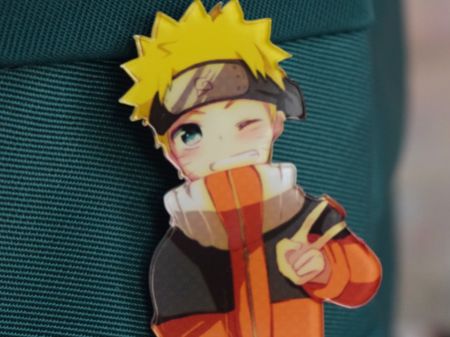 Значок акриловий фігурний Naruto Наруто БУЛ-0005-3