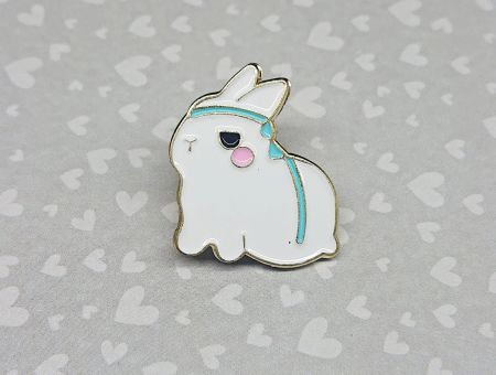 Значок Білий кролик Mo Dao Zu Shi Магістр диявольського культу ПІН-0007-108