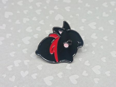 Значок Чорний кролик Mo Dao Zu Shi Магістр диявольського культу ПІН-0007-107