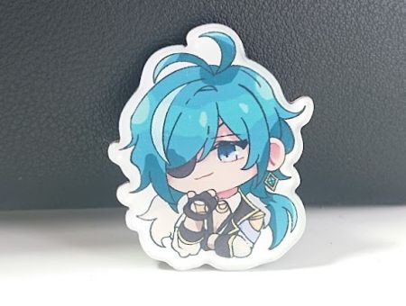 Значок акриловий фігурний Геншин Імпакт Кейа Genshin Impact БУЛ-0019-5