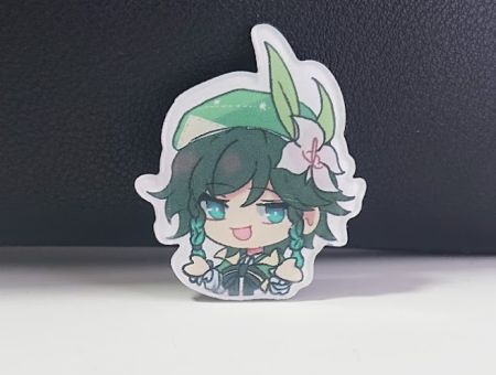 Значок акриловий фігурний Геншин Імпакт Венти Genshin Impact БУЛ-0019-1