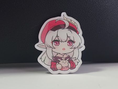 Значок акриловий фігурний Геншин Імпакт Кли Genshin Impact БУЛ-0019-8