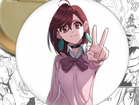 Значок Дандадан Момо Аясе Dandadan 004083