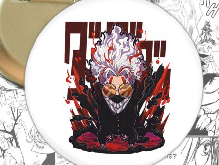 Значок Дандадан Окарун Турбо-Бабця Dandadan 004086